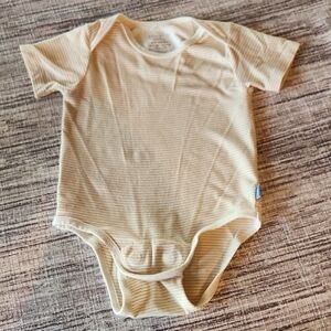 Striped Cream Kids One Piece